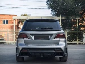 Бампер задний с диффузором Renegade GLE W166
