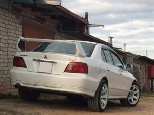 Спойлер EVO mitsubishi galant 8