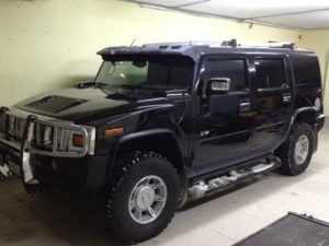 Козырек на Hummer