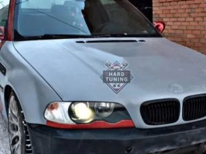 Капот горбатый BMW E46