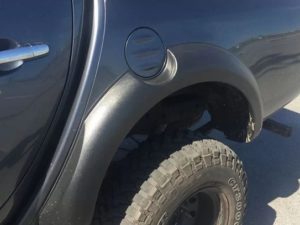 Расширители колёсных арок L200 короткий кузов