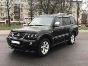 Тюнинг обвес на бампер Паджеро 3 эксклюзив
