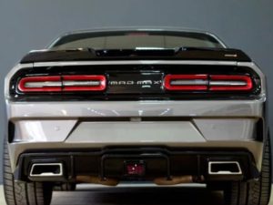 Насадки глушителя нержавейка Dodge Challenger MAD