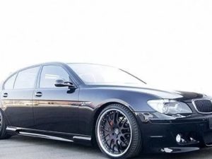 Накладки на пороги hamann BMW 7 Е65