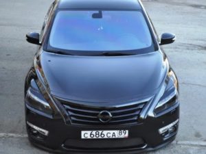 Реснички на фары nissan teana J33