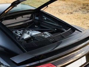 Карбоновые накладки моторного отсека для audi R8 4