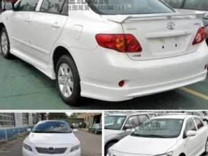 Комплект обвеса Toyota Corolla E140/E150 дорестайл