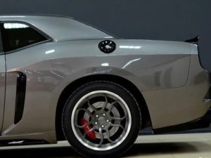 Расширители задних колесных арок Dodge Challenger