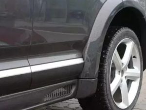 Накладки на пороги VW Touareg Je-Design