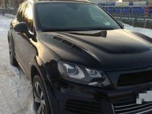 Капот Hamann Style Touareg NF