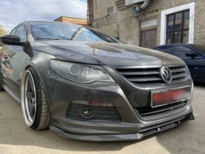 Сплиттер Volkswagen Passat CC R-line
