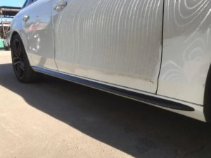 Элероны порогов audi A4 B8