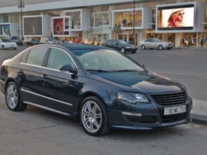 Пороги R-line для Volkswagen Passat B6