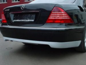 Накладка заднего бампера Carlsson Mercedes W220