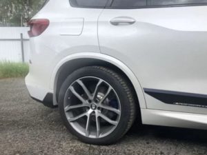 Элероны M performance BMW X5 G05 черный глянец