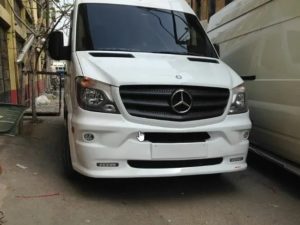 Бампер передний тюнинг Mercedes Sprinter W906