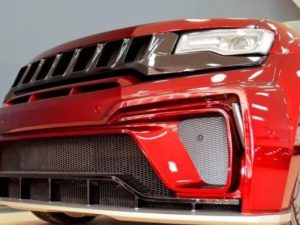 Передний бампер Jeep Grand Cherokee titan