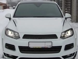 Тюнинг капот для Volkswagen Touareg NF