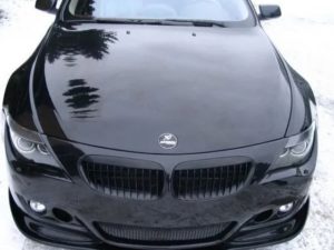Эллерон на передний бампер Hamann BMW 6 Е63