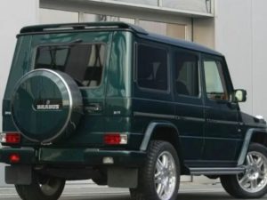 Спойлер Вrabus для Mercedes-Benz W463