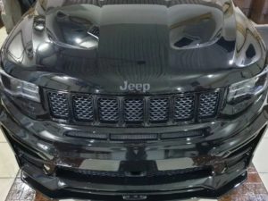 Решетка радиатора grand cherokee wk2 рестайлинг