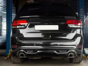 Сплиттеры заднего бампера Jeep grand cherokee