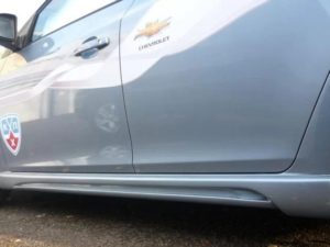 Накладки на пороги Chevrolet Cruze
