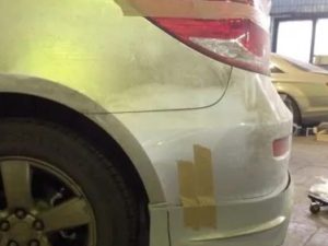 Накладка на задний бампер Chevrolet Cruze