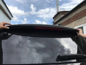 Спойлер верхний V1 BMW X5 F15