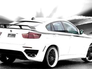 Спойлер Lumma clrx650 M для BMW X6 E71