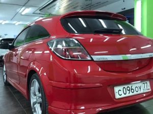 Спойлер opc opel astra h gtc