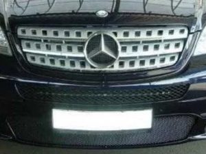 Юбка переднего бампера Brabus Mercedes ML 164