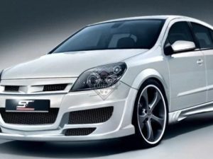 Решетка радиатора ST на Opel Astra H