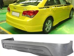 Накладка на задний бампер Chevrolet Cruze Дорест