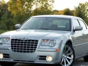 Юбка переднего бампера SRT-8 для Chrysler 300C