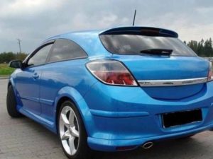 Накладка на задний бампер opc-line Opel Astra H