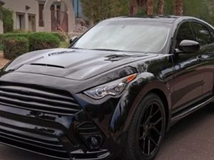 Капот V2 Renegade для infiniti QX70 (FX S51)