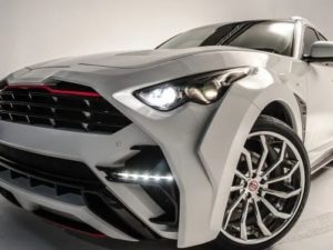 Расширители колесных арок Infiniti QX70 draco