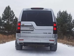 Задний бампер тюнинг Discovery 4