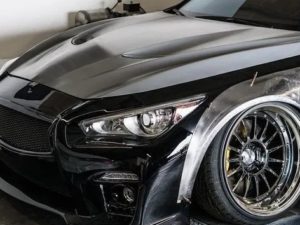 Тюнинг капот для автомобиля Infiniti Q50