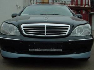 Накладка переднего бампера Carlsson Mercedes W220