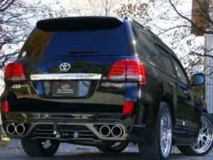 Задний бампер Еlford для Toyota Land Cruiser 200