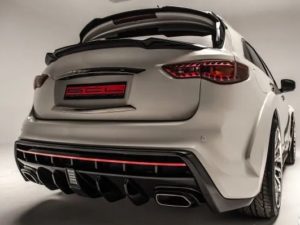 Насадки выхлопа Infiniti QX70 draco