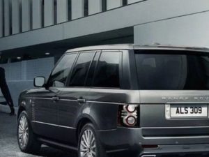 Задний бампер Autobiography для Range Rover 2010