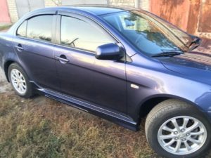 Пороги RPM для Mitsubishi Lancer X
