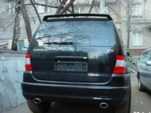 Спойлер в стиле Opera для Mercedes-Benz ML163