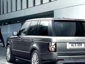 Задний бампер Autobiography для Range Rover 2010