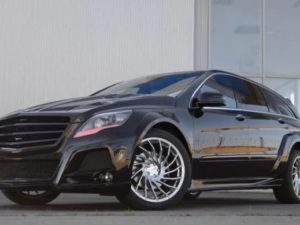 Пороги Mercedes-Benz R-Class wolf