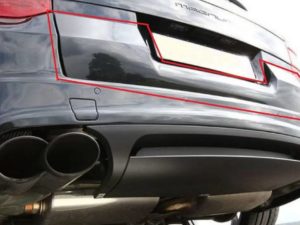 Накладка на 5-ю дверь Porsche Cayenne 957 Magnum