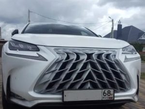 Решетка радиатора Lexus NX рест / дорест